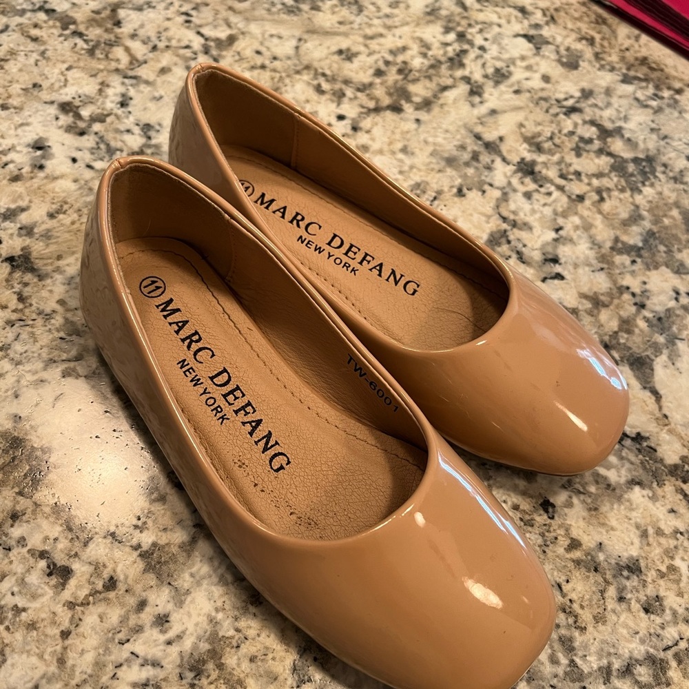 Nude flats size 11